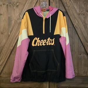 Vintage Cheetos Size Large Windbreaker Chester The Cheetah Multicolor